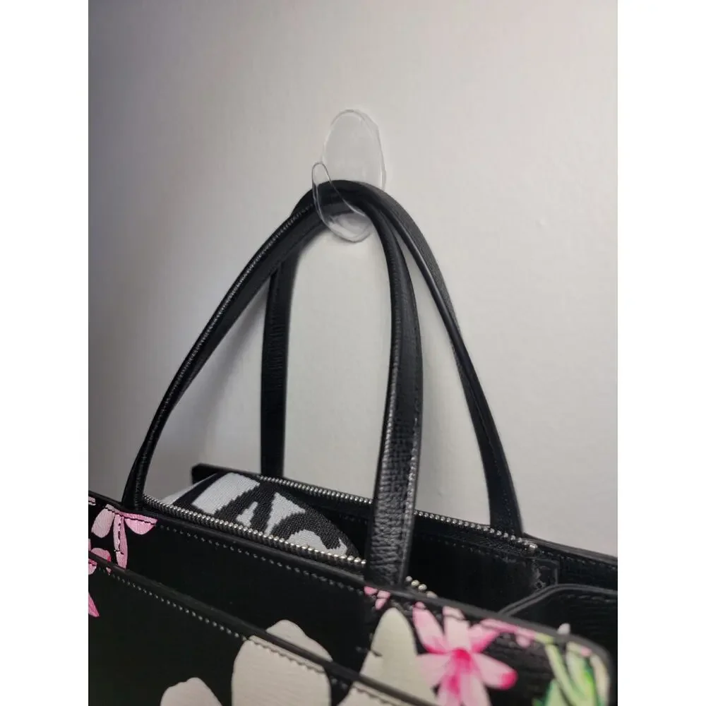 Karl Lagerfeld Paris Maybelle Floral Satchel/Crossbody Bag